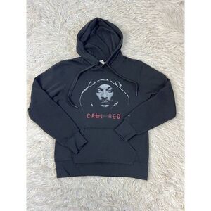 Snoop Dogg Cali Red Wine 19 Crimes Black Pullover Hoodie Unisex Size Medium